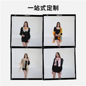 女真絲圍巾、真絲圍巾、圍巾絲巾