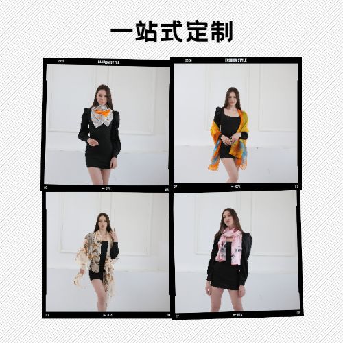 女真絲圍巾、真絲圍巾、圍巾絲巾