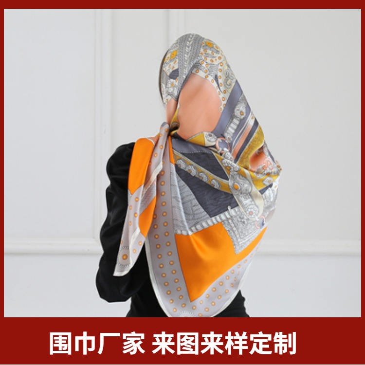 絲巾有些什么款式、絲巾、真絲絲巾、